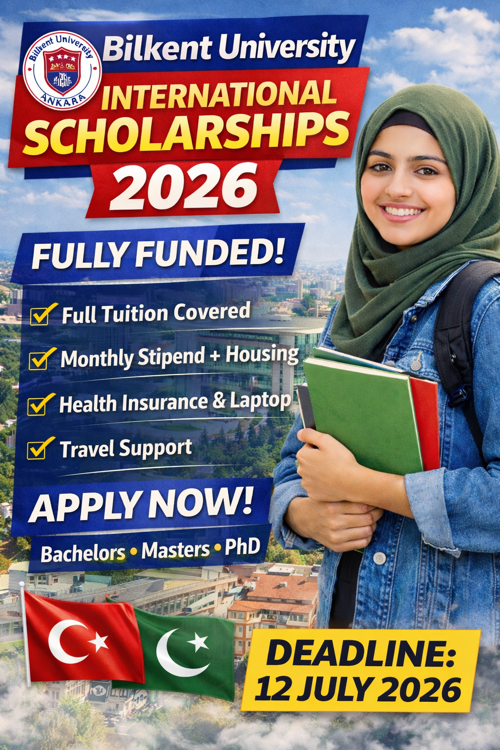 Bilkent University Turkey Scholarships 2026