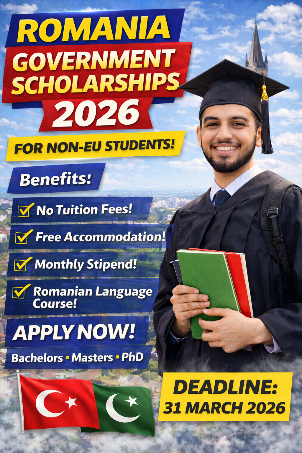 Romania Scholarships 2026